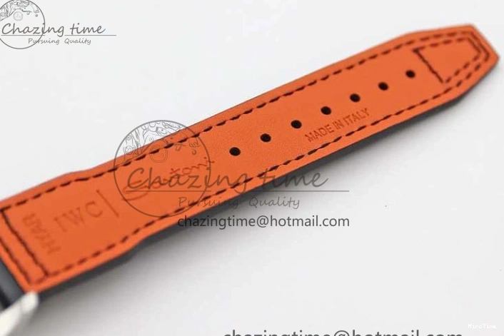 MIROTIME 0503 UrbanStyle Mark XVIII IW327012 SS M+F 1:1 Best Edition White Dial on Black Leather Strap A 7054